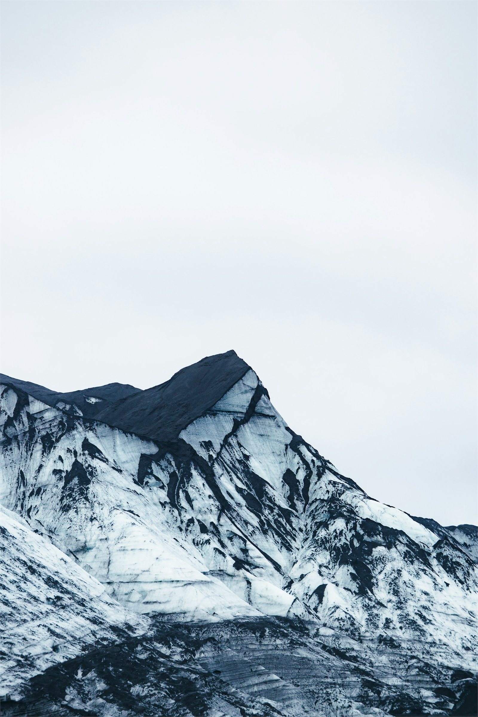 Mýrdalsjökull glacier in South Iceland