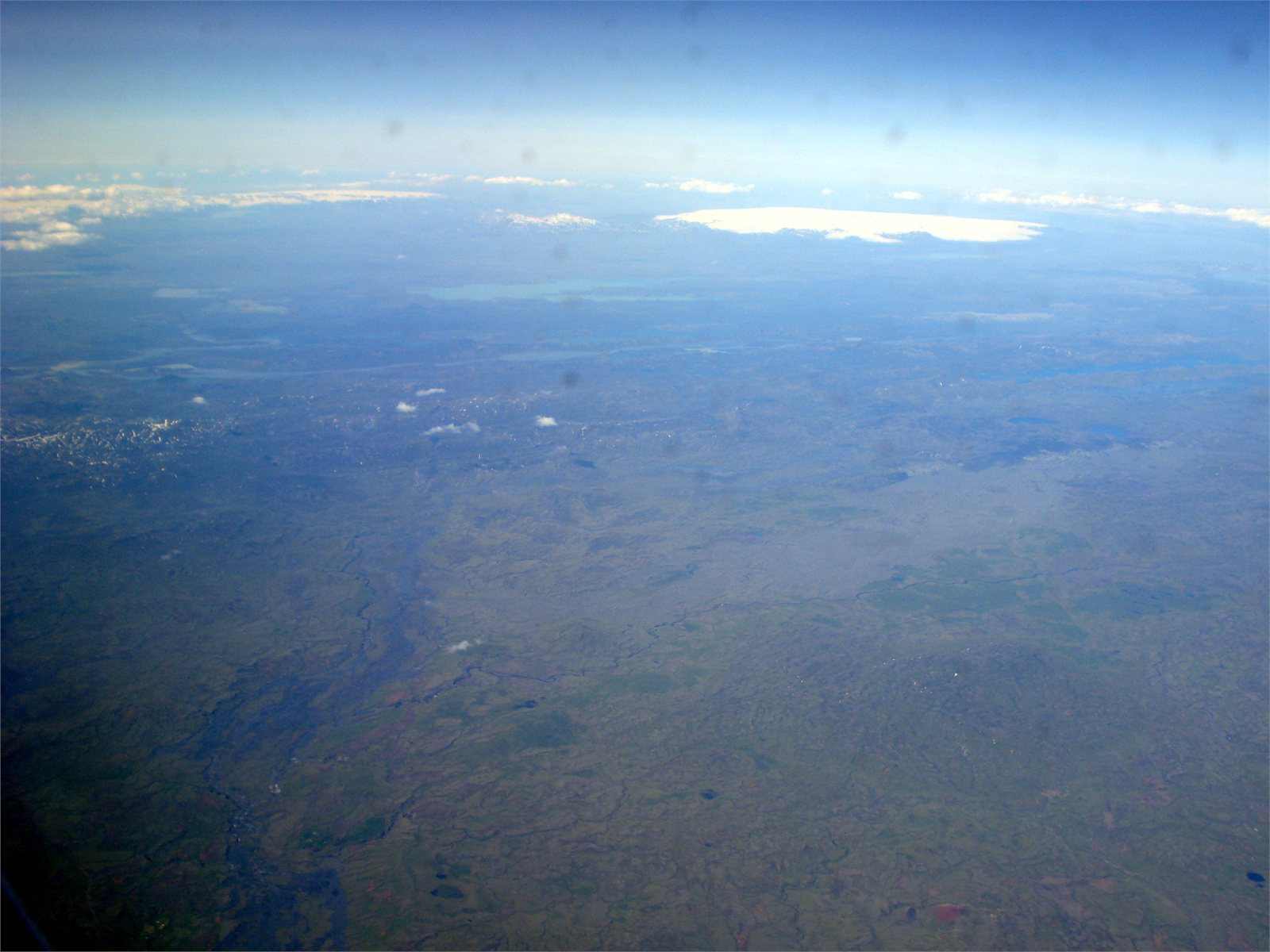 Hofsjökull glacier in the Icelandic Highlands