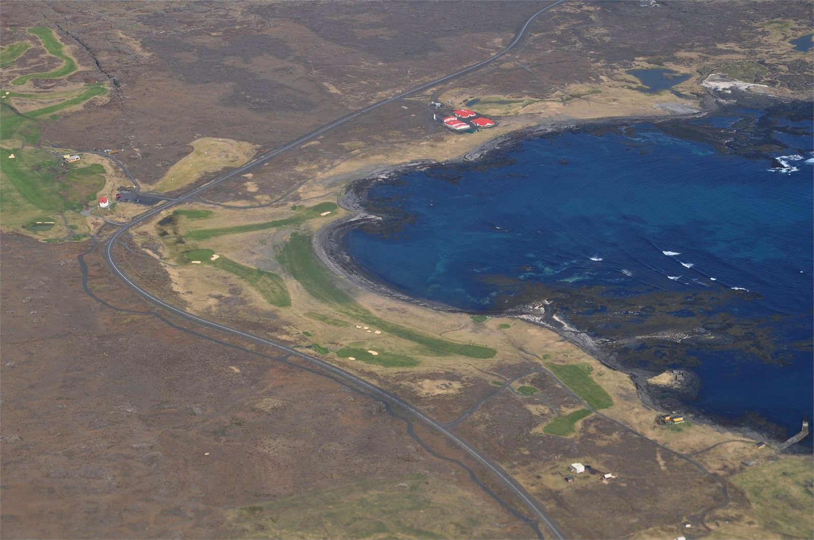 Húsatóftavöllur golfvöllur við Grindavík