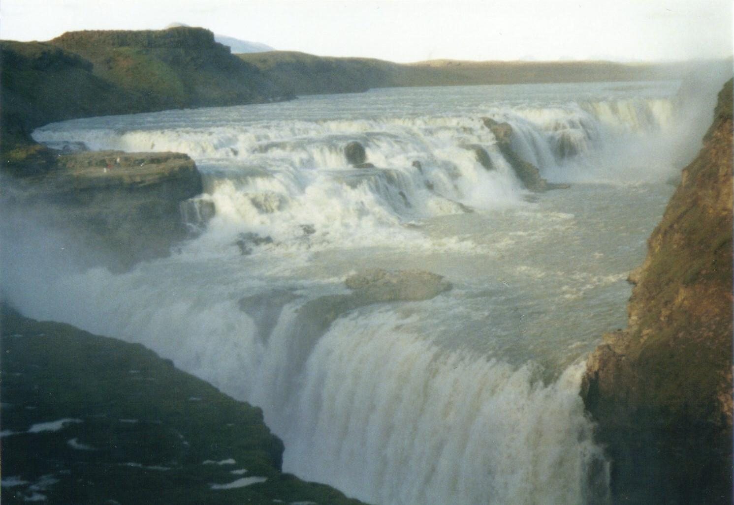 Gullfoss í friðlandi Gullfoss