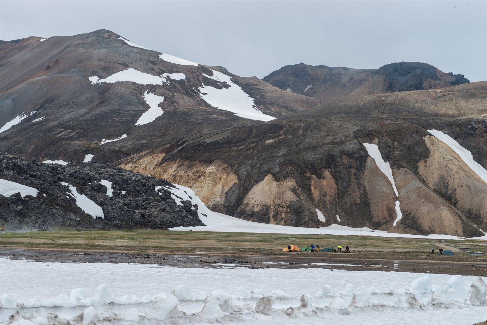 Tjaldsvæðið í Landmannalaugum