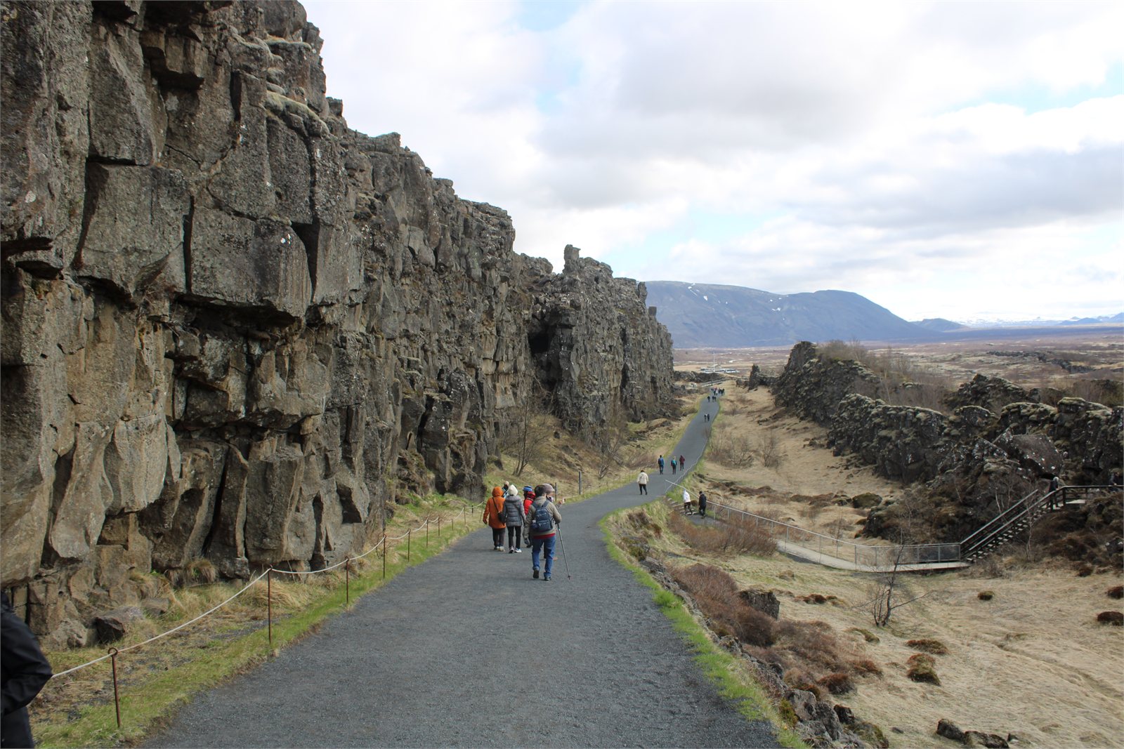 Þingvellir við tjaldsvæðið