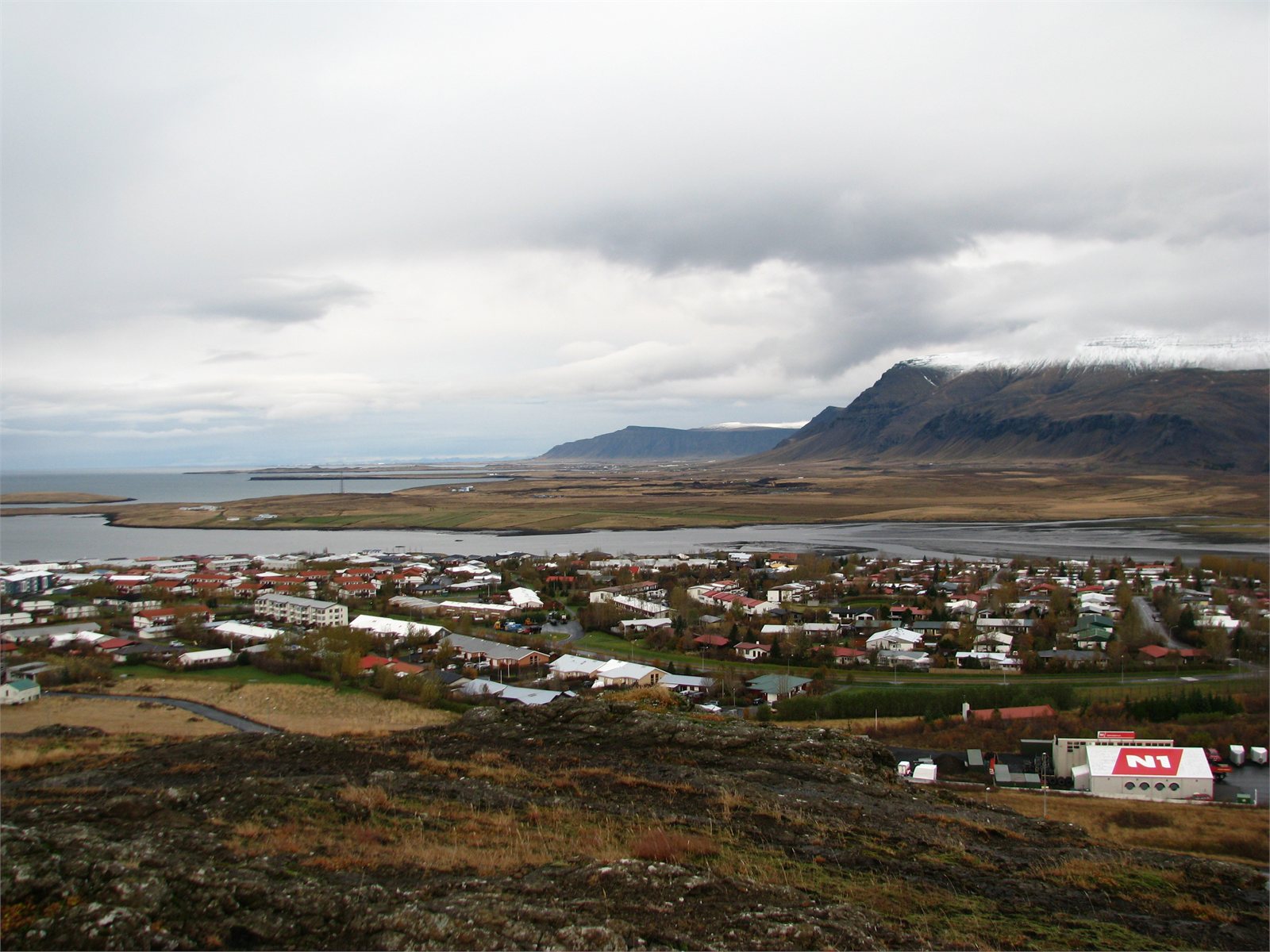 Mosfellsbær og nágrenni tjaldsvæðisins