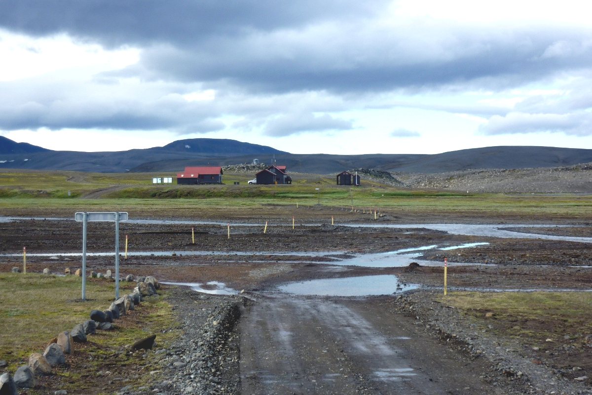 Nýidalur og tjaldsvæðið við Sprengisandsleið