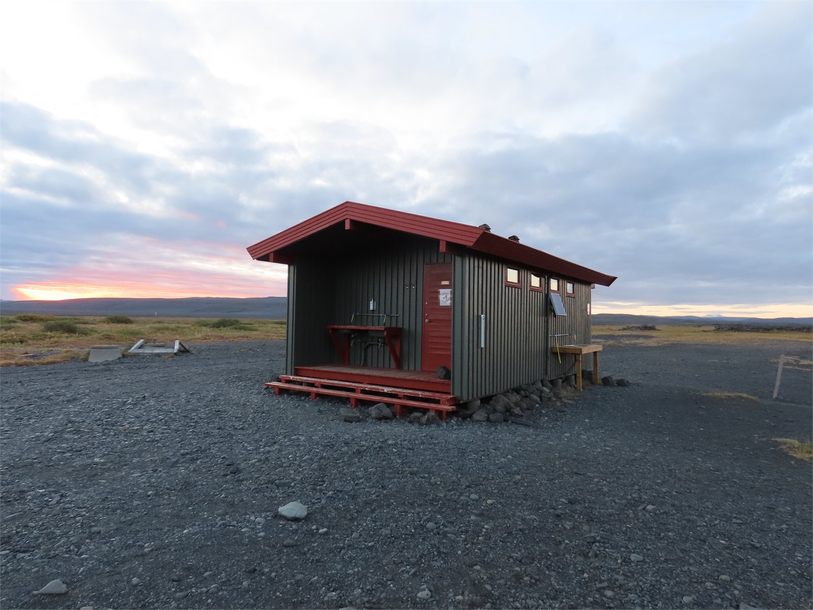 Tjaldsvæðið í Herðubreiðarlindum
