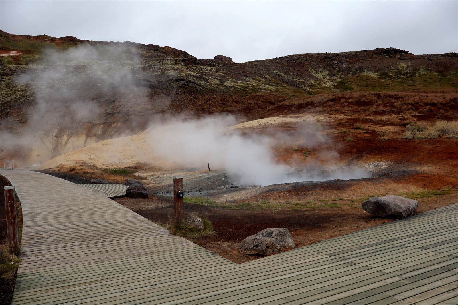 Jarðhitasvæðið í Krýsuvík á Reykjanesi