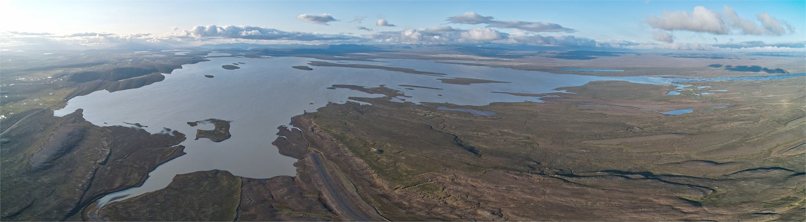 Blöndulón á miðhálendi Íslands