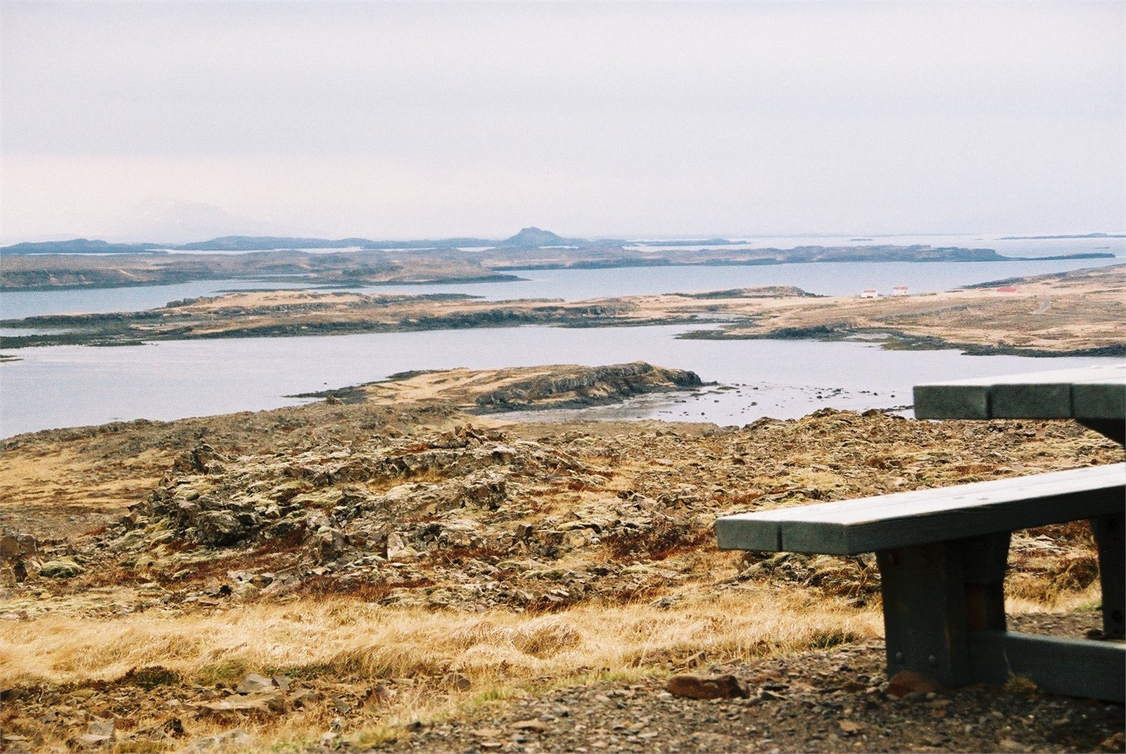 Landslag við Breiðafjörð á sunnanverðum Vestfjörðum, nærri Laugalandi