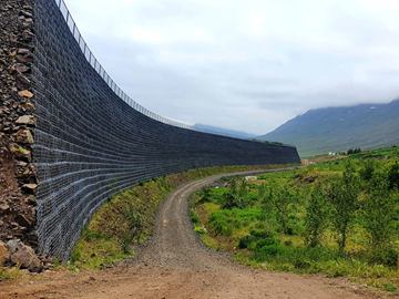 Neskaupstaður Avalanche Protection Dams