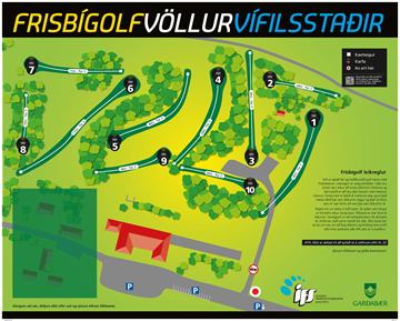 Garðabær – Vífilsstaðatún Disc Golf Course