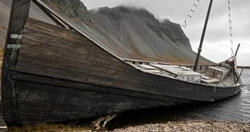 Viking Village near Höfn in Hornafjörður